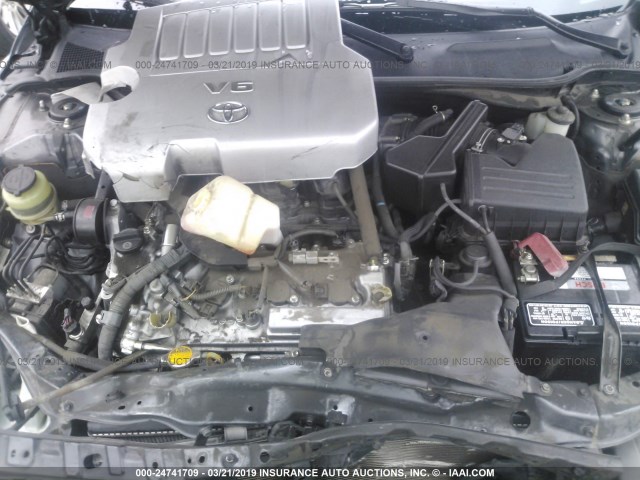 4T1BK46K59U095630 - 2009 TOYOTA CAMRY SE/LE/XLE GRAY photo 10