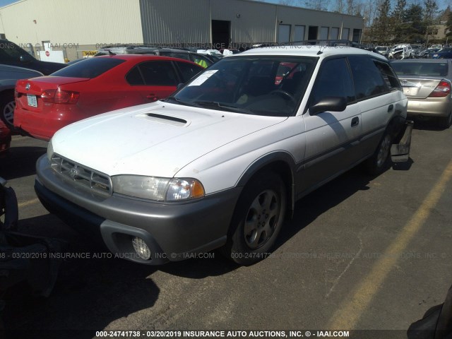 4S3BG6857X7641669 - 1999 SUBARU LEGACY OUTBACK/SSV/LIMITED/30TH WHITE photo 2