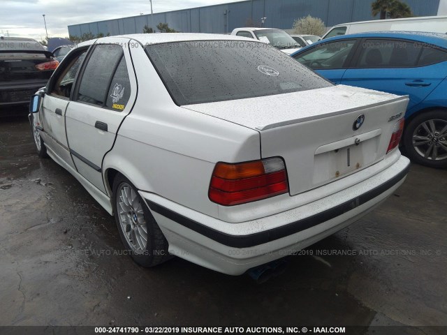 WBACD4329WAV58886 - 1998 BMW 328 I AUTOMATIC WHITE photo 3