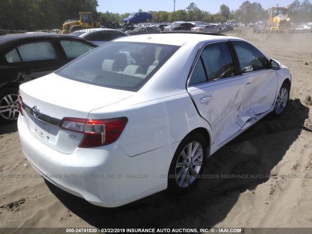 4T4BF1FK8ER357269 - 2014 TOYOTA CAMRY L/SE/LE/XLE 白色 照片 4