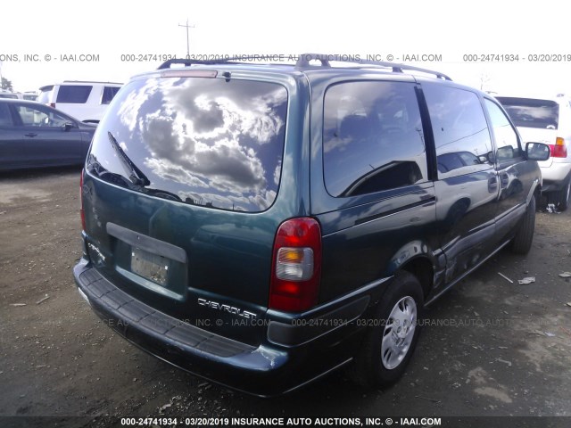 1GNDX03E8WD270171 - 1998 CHEVROLET VENTURE GREEN photo 4