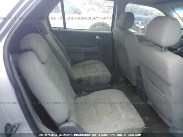 1FMZK02115GA66297 - 2005 FORD FREESTYLE SEL SILVER photo 8