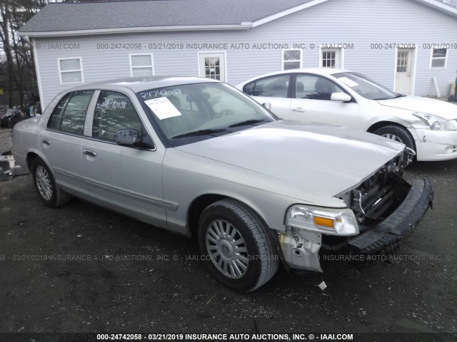 2MEFM75V98X606873 - 2008 MERCURY GRAND MARQUIS LS TAN photo 1