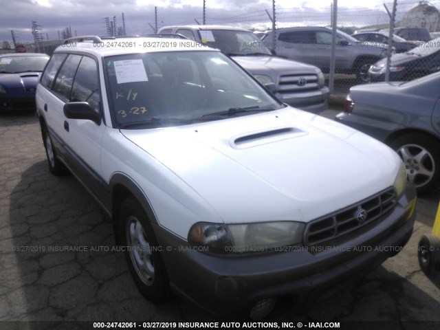 4S3BG6855W6643358 - 1998 SUBARU LEGACY 30TH ANN OUTBACK/LTD/SPT WHITE photo 1