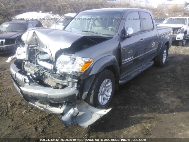 5TBDT44185S475167 - 2005 TOYOTA TUNDRA DOUBLE CAB SR5 TAN photo 2