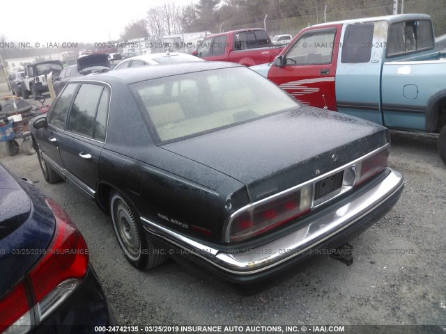 1G4CU5217RH605812 - 1994 BUICK PARK AVENUE ULTRA GREEN photo 3