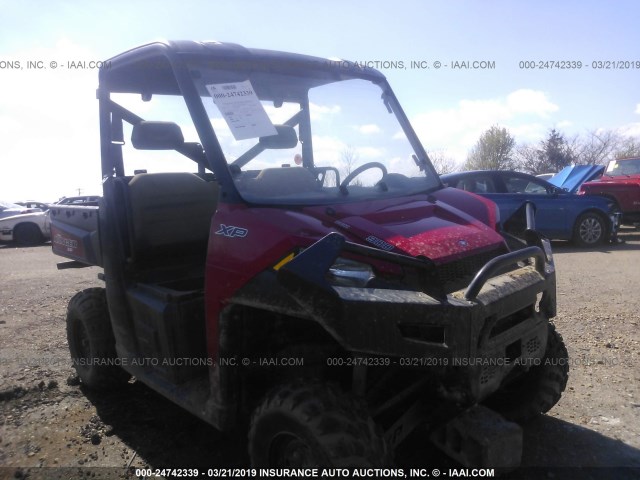 3NSRTE871HG957689 - 2017 POLARIS RANGER XP 900 EPS RED photo 1