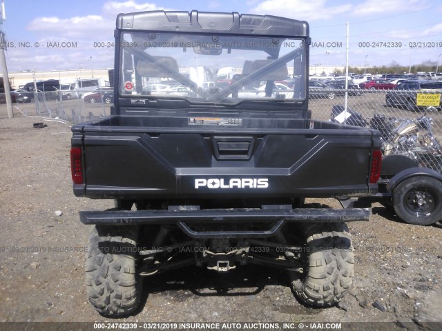 3NSRTE871HG957689 - 2017 POLARIS RANGER XP 900 EPS RED photo 6