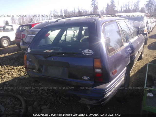 3FARP15JXRR161906 - 1994 FORD ESCORT LX/SPORT BLUE photo 4