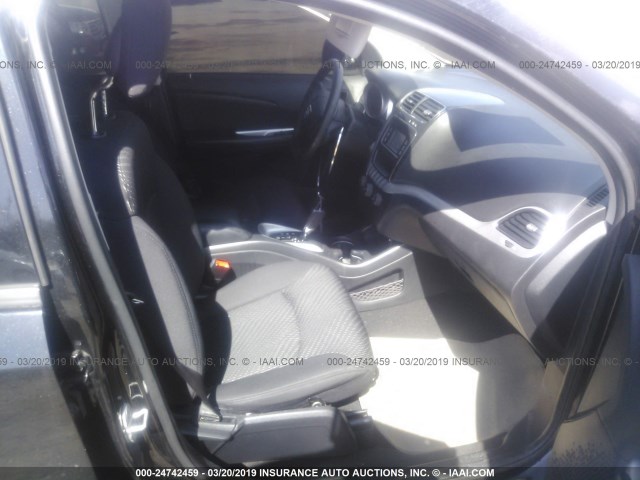 3C4PDCAB6DT695419 - 2013 DODGE JOURNEY SE BLACK photo 5