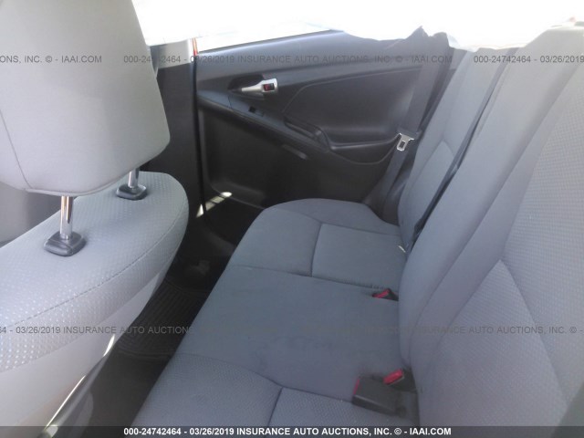 2T1KU4EE4AC371548 - 2010 TOYOTA COROLLA MATRIX  RED photo 8