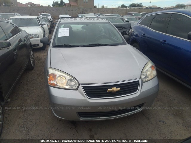 1G1ZS51F96F280453 - 2006 CHEVROLET MALIBU LS SILVER photo 6