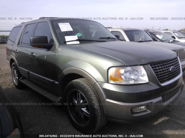 1FMRU17W24LA70658 - 2004 FORD EXPEDITION EDDIE BAUER GREEN photo 1