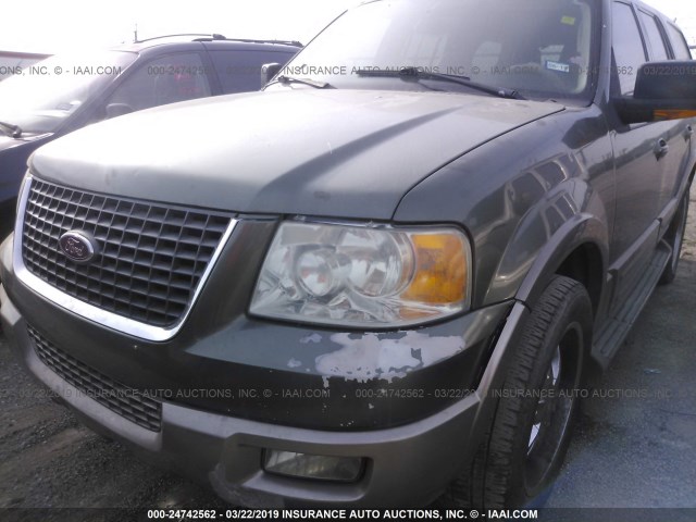 1FMRU17W24LA70658 - 2004 FORD EXPEDITION EDDIE BAUER GREEN photo 6