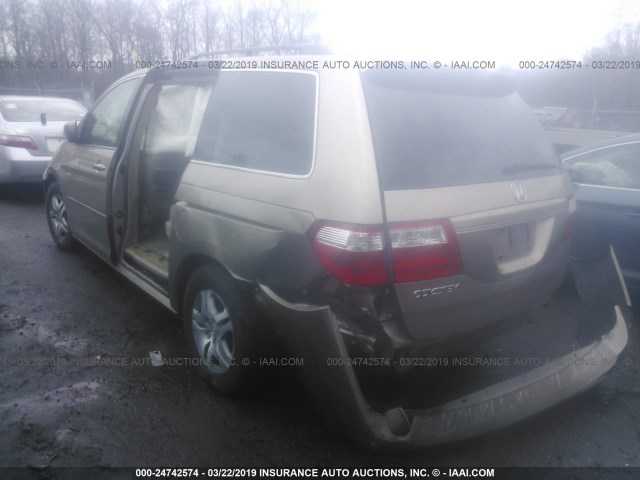 5FNRL38726B441768 - 2006 HONDA ODYSSEY EXL GOLD photo 6