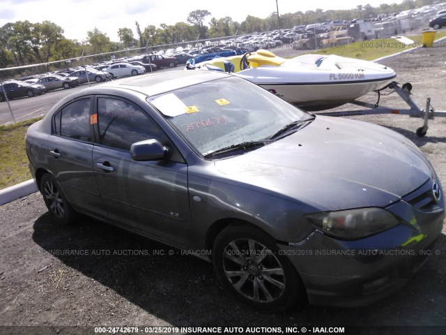 JM1BK323671672337 - 2007 MAZDA 3 S GRAY photo 1