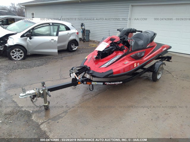 YAMA5094D515 - 2015 YAMAHA VXR RED photo 2