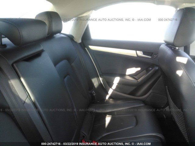 WAUEFAFL4DN026151 - 2013 AUDI A4 PREMIUM PLUS WHITE photo 8