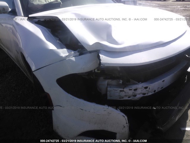 2C3CDXCTXFH732449 - 2015 DODGE CHARGER R/T WHITE photo 6