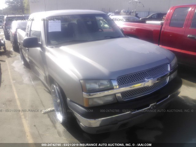 2GCEC19TX31125158 - 2003 CHEVROLET SILVERADO C1500 GRAY photo 1