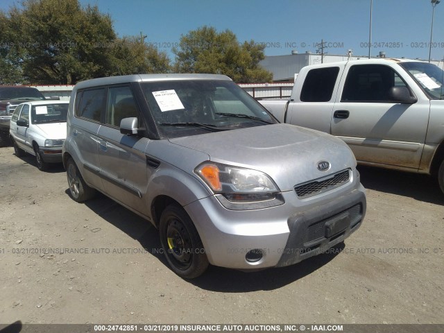 KNDJT2A28A7166069 - 2010 KIA SOUL +/!/SPORT SILVER photo 1