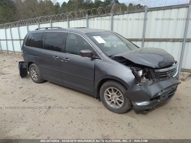 5FNRL3H60AB021880 - 2010 HONDA ODYSSEY EXL GRAY photo 1