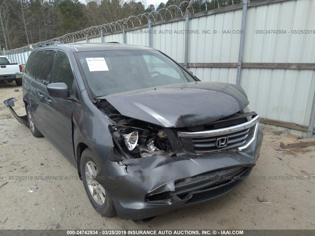 5FNRL3H60AB021880 - 2010 HONDA ODYSSEY EXL GRAY photo 6