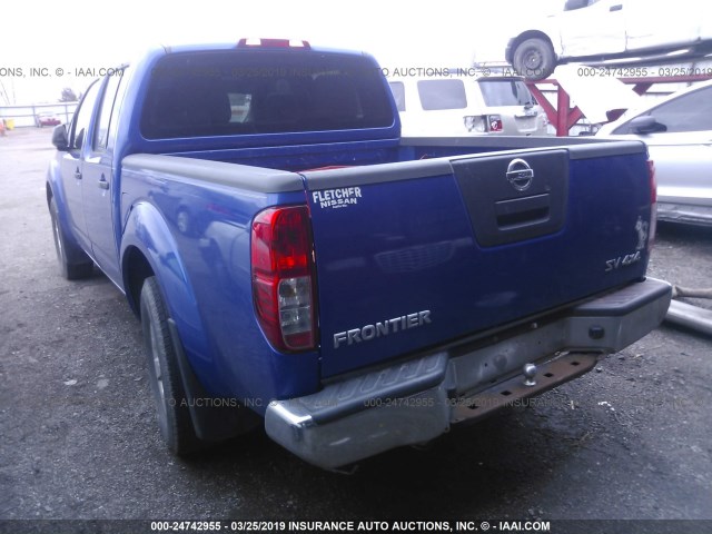 1N6AD0EV3CC449394 - 2012 NISSAN FRONTIER S/SV/SL/PRO-4X BLUE photo 3