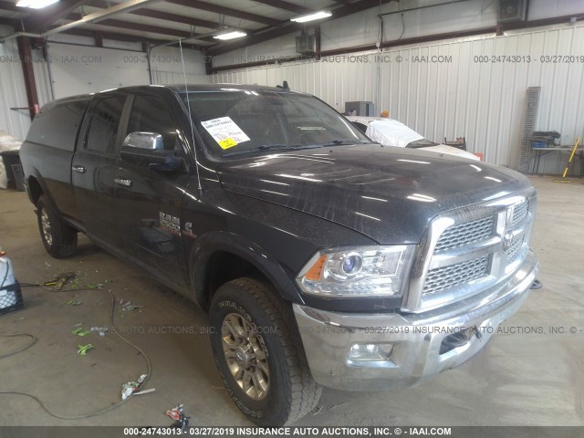 3C6UR5KLXEG205945 - 2014 RAM 2500 LARAMIE GRAY photo 1