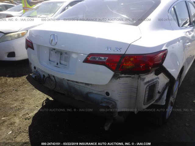 19VDE1F70EE005798 - 2014 ACURA ILX 20 TECH WHITE photo 6