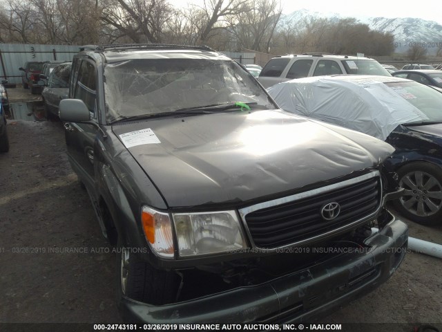 JTEHT05J812007467 - 2001 TOYOTA LAND CRUISER  GRAY photo 6