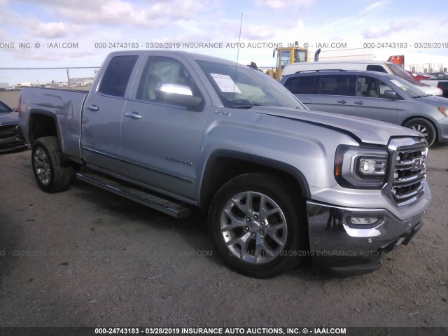 1GTV2NEC9GZ269619 - 2016 GMC SIERRA K1500 SLT SILVER photo 1