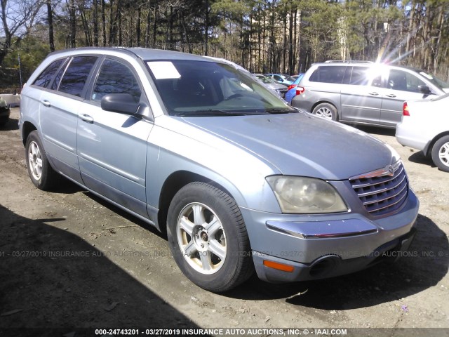 2C4GM684X5R498136 - 2005 CHRYSLER PACIFICA TOURING BLUE photo 1