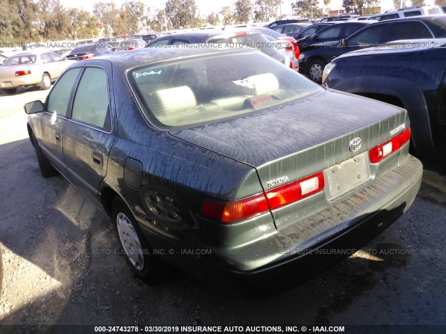 4T1BG22K7XU888971 - 1999 TOYOTA CAMRY CE/LE/XLE 绿色 照片 3