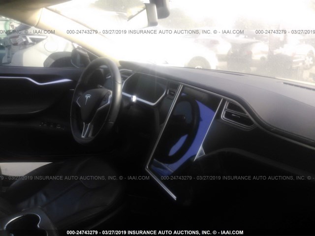 5YJSA1CP4DFP21515 - 2013 TESLA MODEL S BLACK photo 5