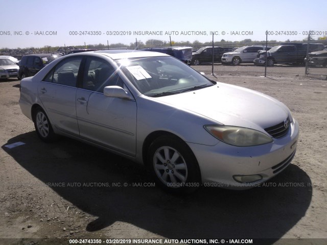 4T1BF32K93U035703 - 2003 TOYOTA CAMRY LE/XLE/SE SILVER photo 1