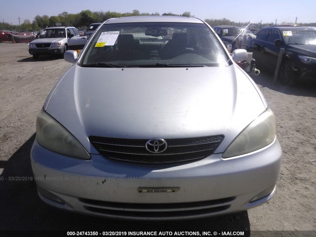 4T1BF32K93U035703 - 2003 TOYOTA CAMRY LE/XLE/SE SILVER photo 6