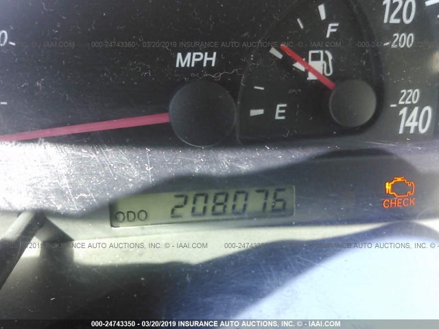 4T1BF32K93U035703 - 2003 TOYOTA CAMRY LE/XLE/SE SILVER photo 7