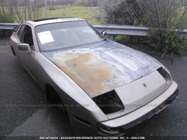 WP0AA0943DN453867 - 1983 PORSCHE 944 GOLD photo 1