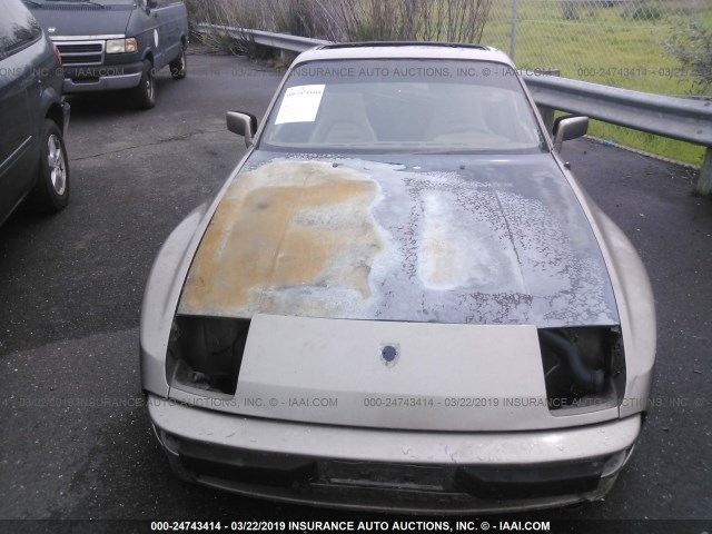 WP0AA0943DN453867 - 1983 PORSCHE 944 GOLD photo 6