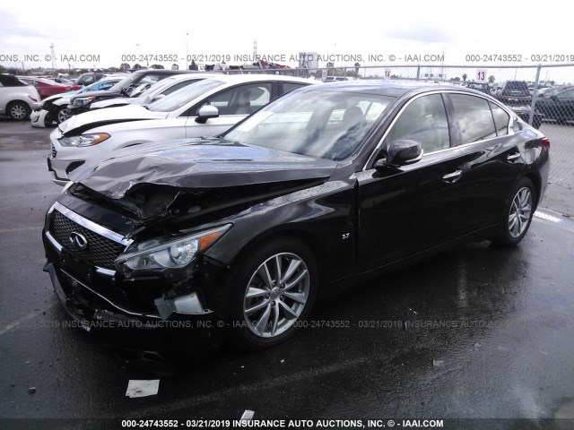 JN1BV7AP1FM335173 - 2015 INFINITI Q50 PREMIUM/SPORT BLACK photo 2