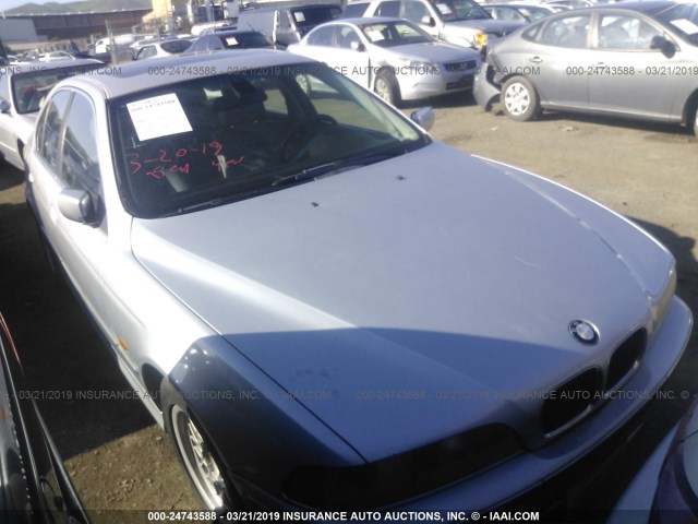 WBADM6344YGU08931 - 2000 BMW 528 I AUTOMATIC Күміс фото 1