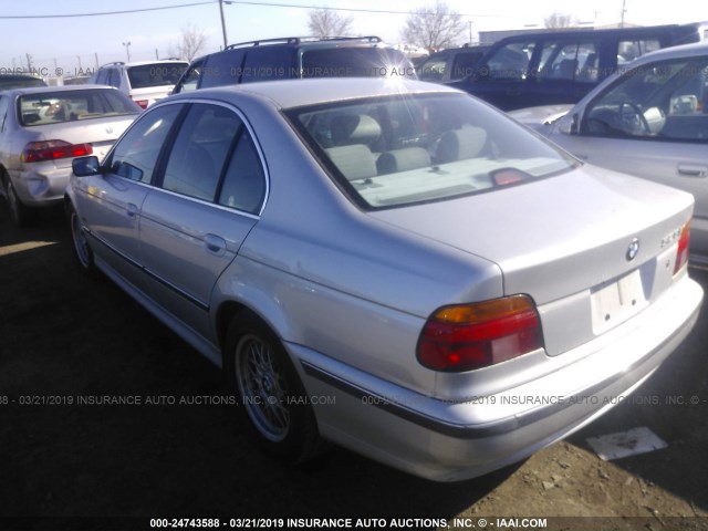 WBADM6344YGU08931 - 2000 BMW 528 I AUTOMATIC Күміс фото 3