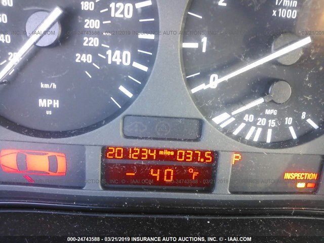 WBADM6344YGU08931 - 2000 BMW 528 I AUTOMATIC Күміс фото 7