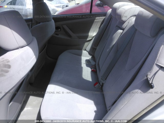 4T1BF3EK8BU652911 - 2011 TOYOTA CAMRY SE/LE/XLE GRAY photo 8