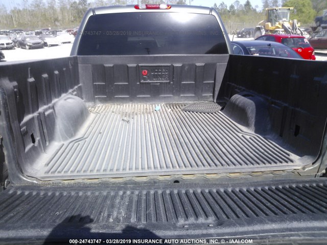 3GCPKSE36BG236383 - 2011 CHEVROLET SILVERADO K1500 LT GRAY photo 8