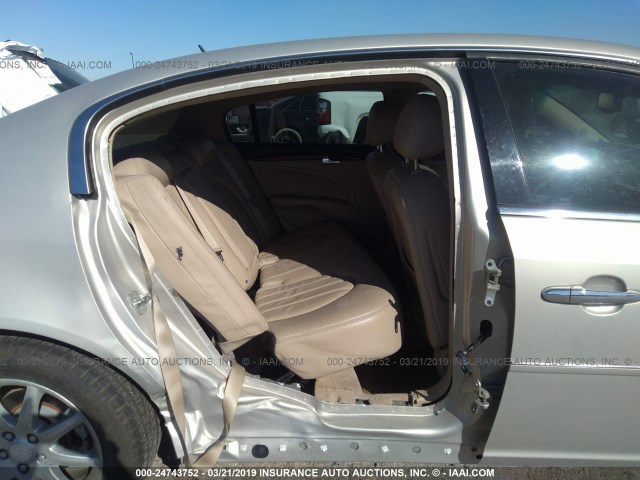 1G4HD57228U201426 - 2008 BUICK LUCERNE GOLD photo 8