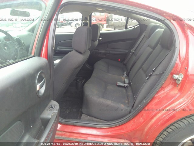 2G2WP552X81173199 - 2008 PONTIAC GRAND PRIX RED photo 8
