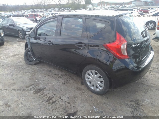 3N1CE2CP3FL384132 - 2015 NISSAN VERSA NOTE S/S PLUS/SV/SL/SR BLACK photo 3