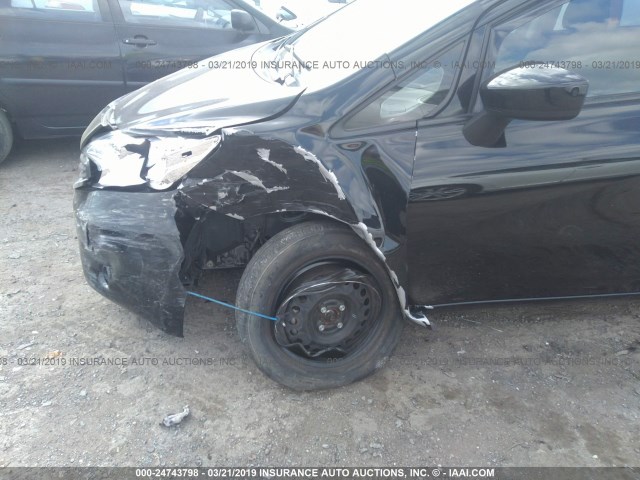 3N1CE2CP3FL384132 - 2015 NISSAN VERSA NOTE S/S PLUS/SV/SL/SR BLACK photo 6